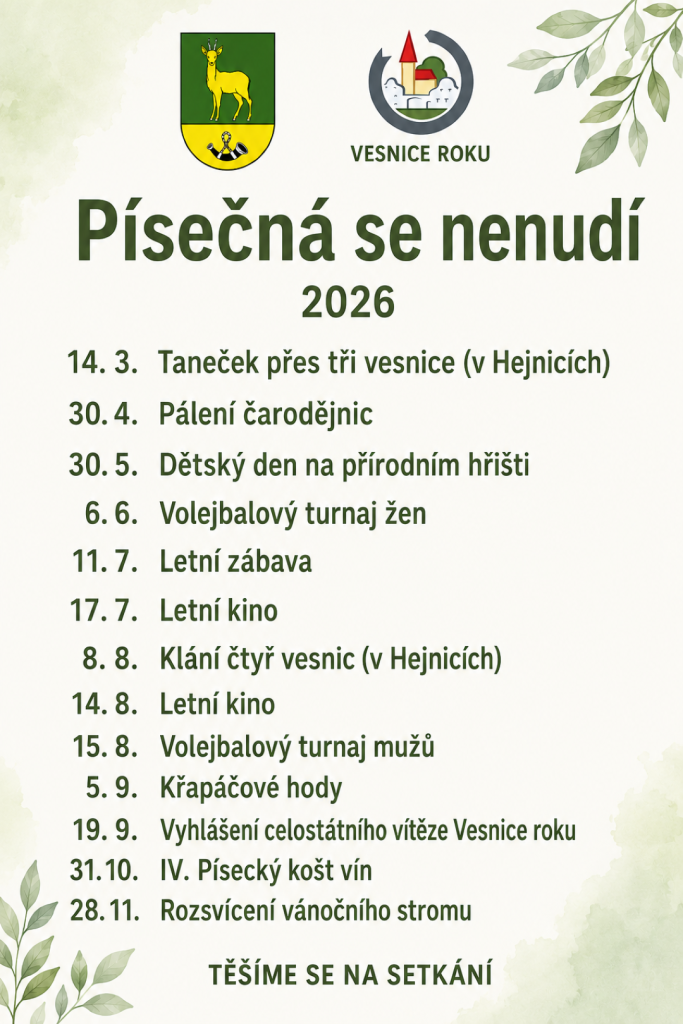 Písečná se&nbsp;nenudí 2026