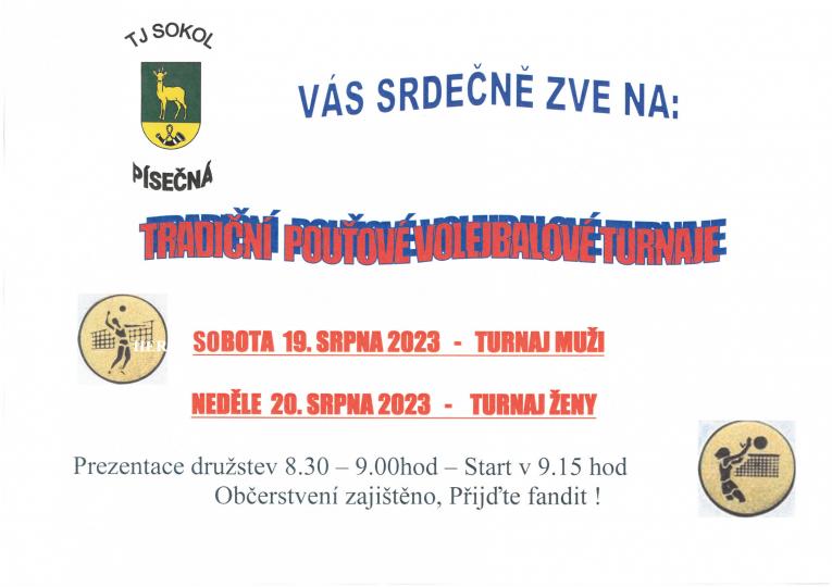 Tradiční pouťové volejbalové turnaje
