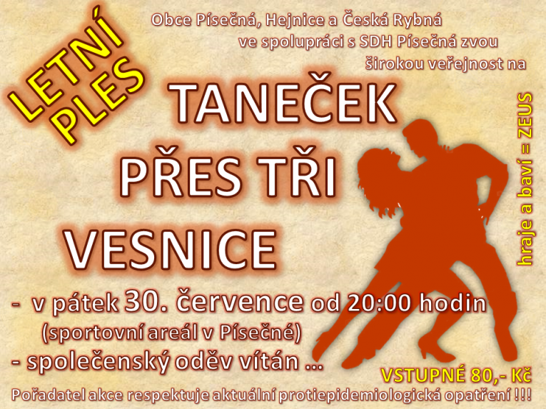 Taneček přes tři vesnice