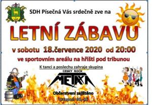 Letní zábava 18.7.2020
