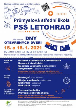 Den otevřených dveří - SPŠ Letohrad